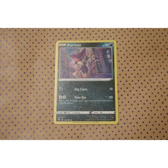 Purrloin 106/189 Pokemon Card (2020)