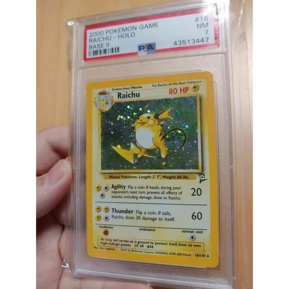 Raichu Base Set 2 Psa 7