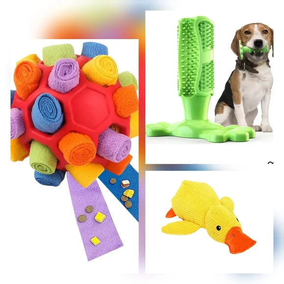 NWT 3 Piece Pet Toy Set