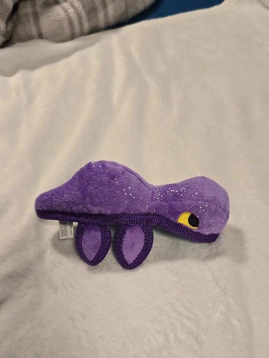 Bark Purple‎ Percy Plesiosaurus Dinosaur Dog Toy NWT Small 0-20 Pounds