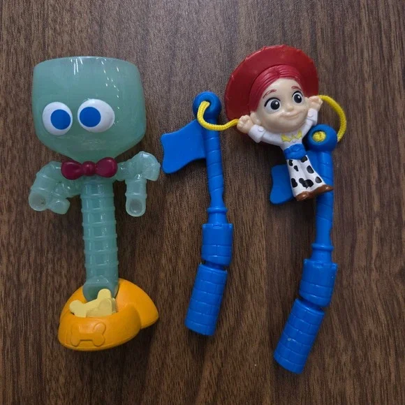 Disney Pixar Toy Story Pop‎ Up Wagon and Puppy Dog Pals Snack Machine Figures