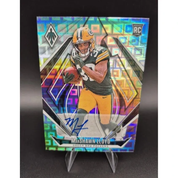 2024 Panini Phoenix Marshawn Lloyd #225 Auto Rookie Pandora (RC) (AU) Packers