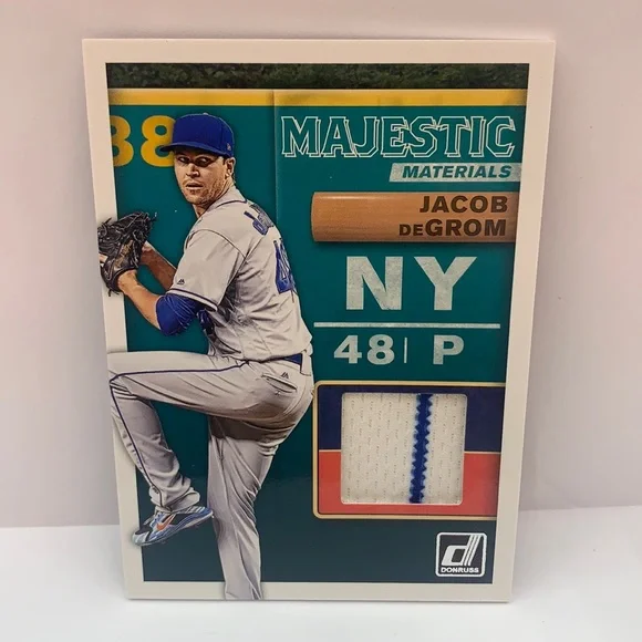 2019 Panini Jacob DeGrom Majestic Materials #MM-JD (MISC10)