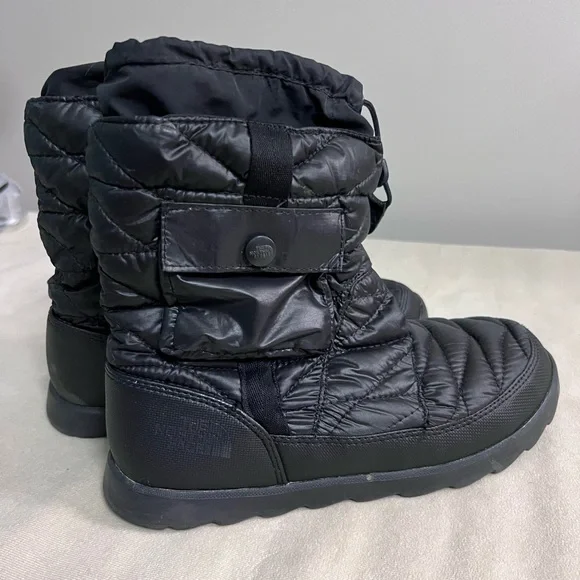 ❄️ The North Face Primaloft ThermoBall Winter Snow Boots Black Women’s 9 ❄️
