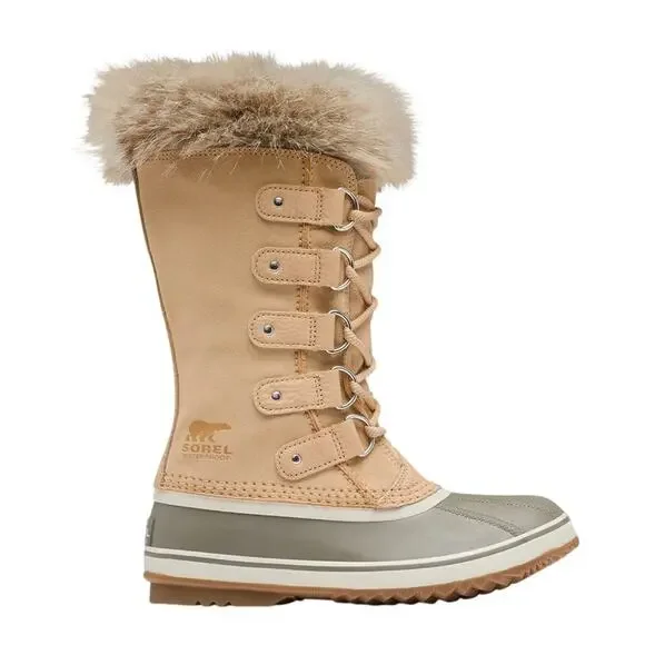 SOREL Womens Joan of Arctic Winter Boots US 7 EU 38 Tan Waterproof EUC