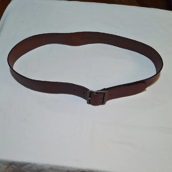 J. Crew Men's Brown Leather Belt Bag Size M