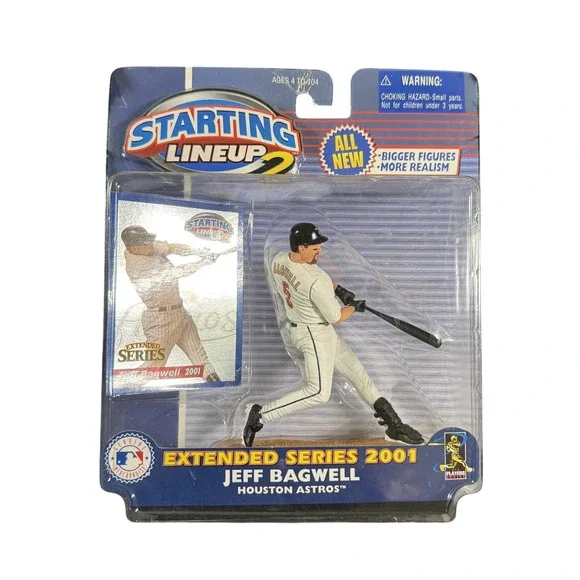 Vintage Houston Astros Figure Jeff Bagwell Starting Lineup 2 MLB Baseball 2001
