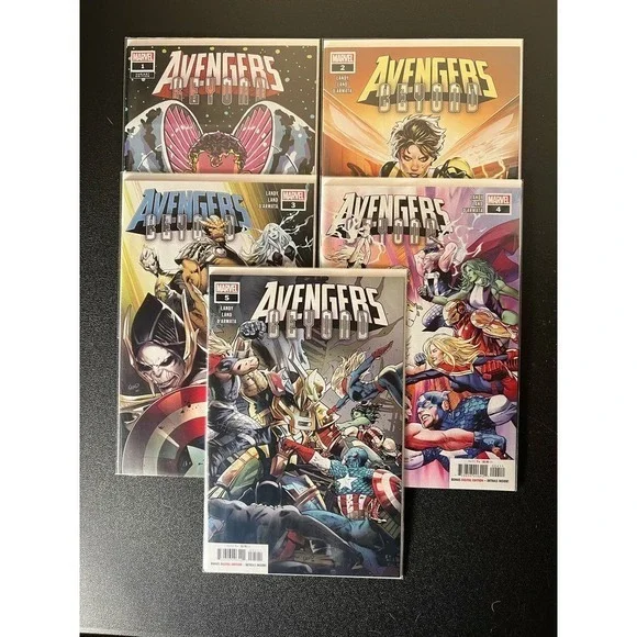 Avengers: Beyond (2023) #1-5 Complete Series Set Marvel Comics‎