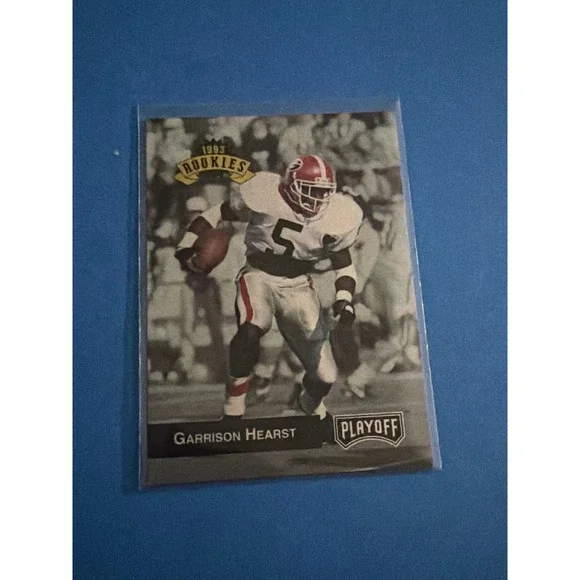 1993 Playoff Garrison Hearst Rookie Card 303 Georgia Bulldogs Football RC