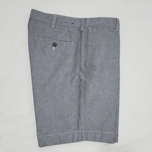 J. Crew Gramercy Gray Cotton Shorts 33 Waist