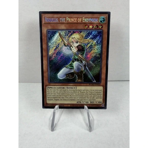 Yugioh! 1x Regulus, the Prince of Endymion BLGG-EN050 Secret Rare 1st Ed NM