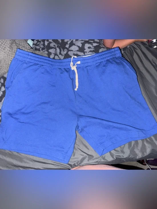 J. Crew Royal Blue Drawstring Athletic Shorts