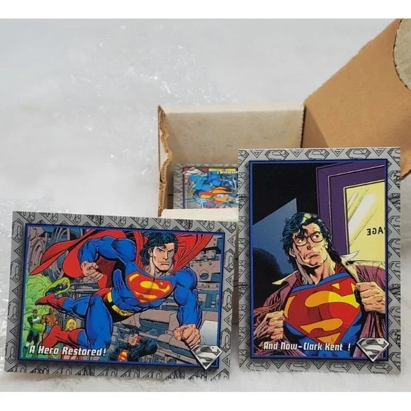 1993 Skybox The‎ Return of Superman 76 Out Of 100 Card Set DC Comics NM Mint