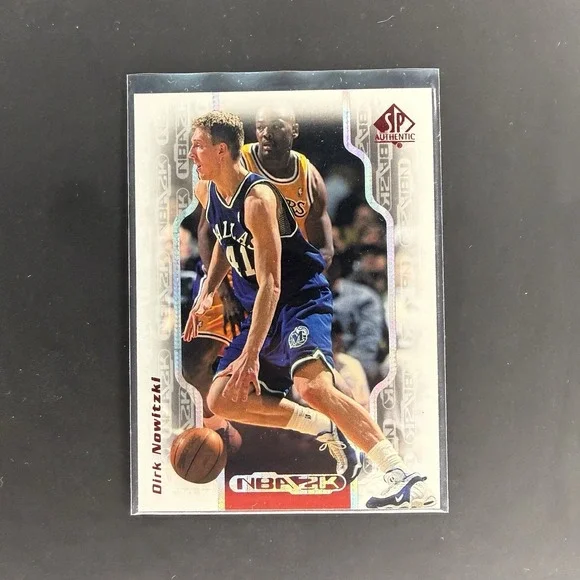 Dirk Nowitzki 1998 SP Authentic NBA 2K #2K9 Rookie‎ RC Mavericks