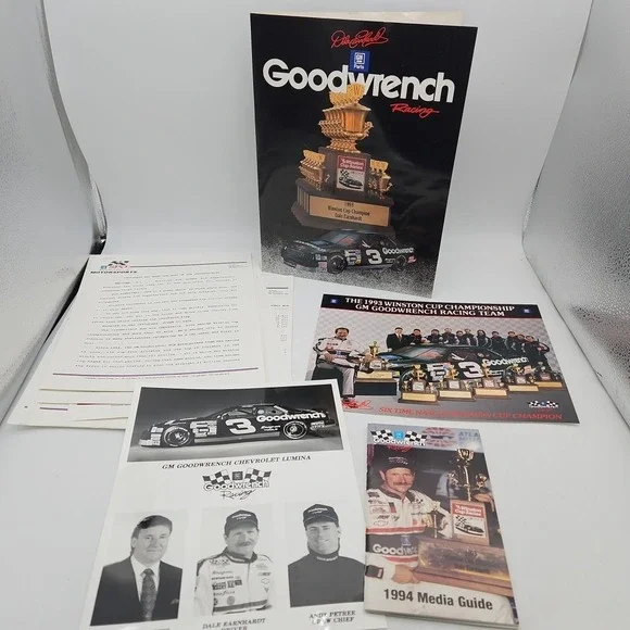 Vintage Dale Earnhardt Press Kit‎ 1993 Champion Richard Childress Nascar Rare