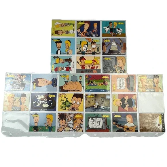 Beavis & Butthead 1994 MTV Lot Of 25 Fleer Ultra Trading Cards + Chick List Rare