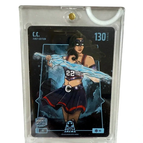 Caitlin Clark First Edition Rookie Inspired 2024 Ice 130 Bo Jackson Battle Arena