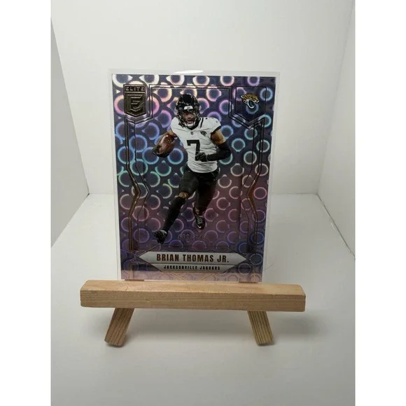 2025 Panini Donruss Elite - Brian Thomas Jr. #27 Lavender Pyramids 463/649‎