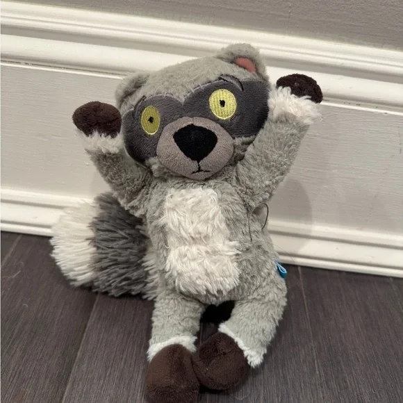 Bark Box Racoon Plush Toy for Pets Dogs