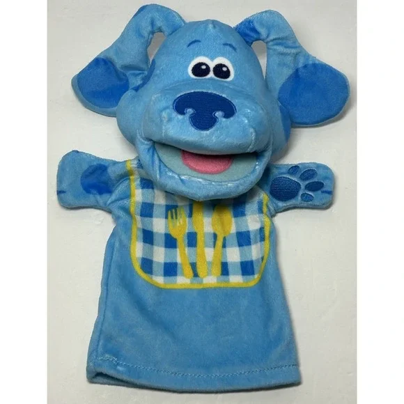 Melissa & Doug Blues Clues Blue Dog Hand‎ Puppet Plush 10