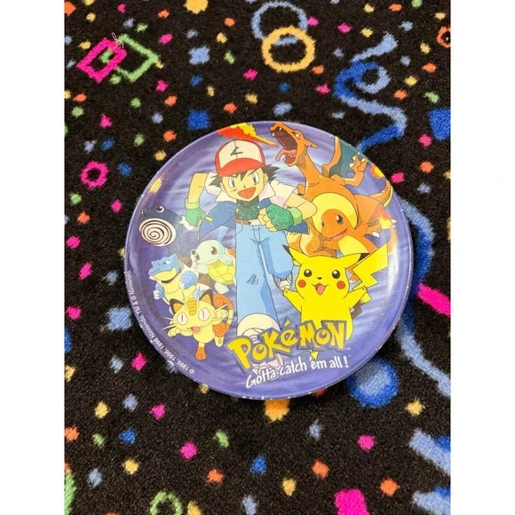 90's Pokemon Gotta catch them all plate