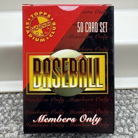 1996 Stadium Club Members Only Baseball‎ 50 Card Set Comp Maddox McGwire