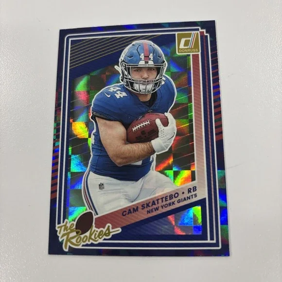 2025 Donruss‎ The Rookies #19 Cam Skattebo Rookie RC