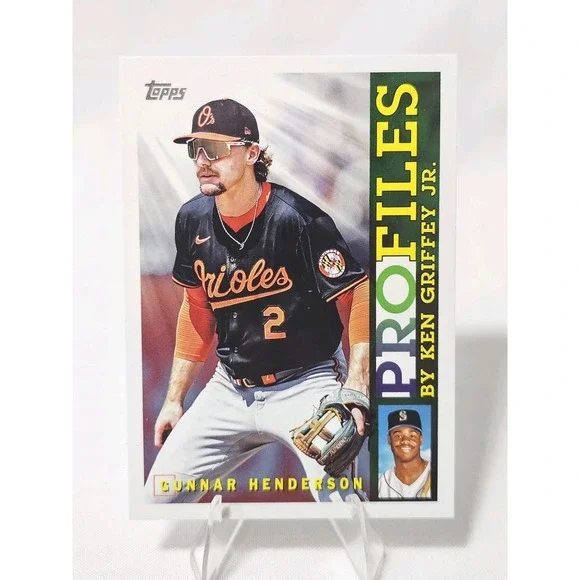 2026 Topps Series 1 ProFiles #TP-4 Gunnar Henderson Baltimore Orioles