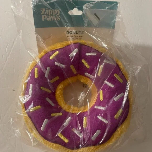 NWT- Zippy Paws Dog Squeaker Toy