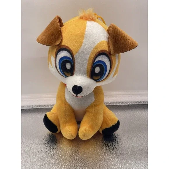 Classic . Brown White Dog Plush Stuffed‎ Animal 9