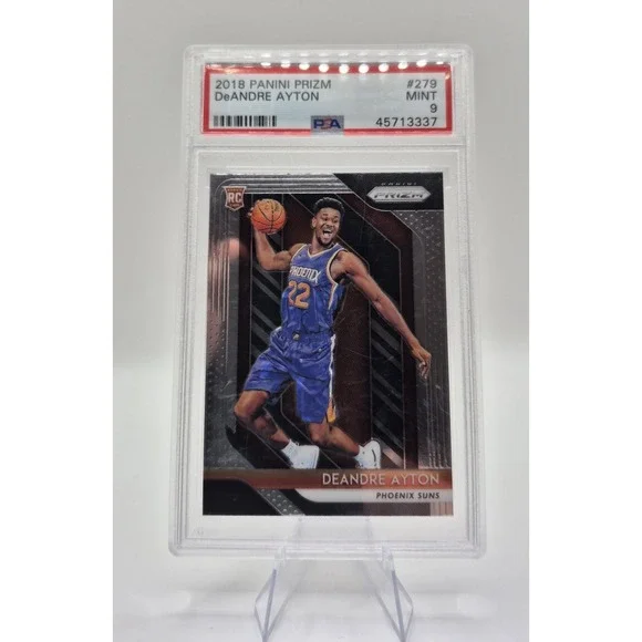 2018-19 Panini Prizm DeAndre Ayton #279 PSA 9 (RC) Phoenix Suns (See Pics)