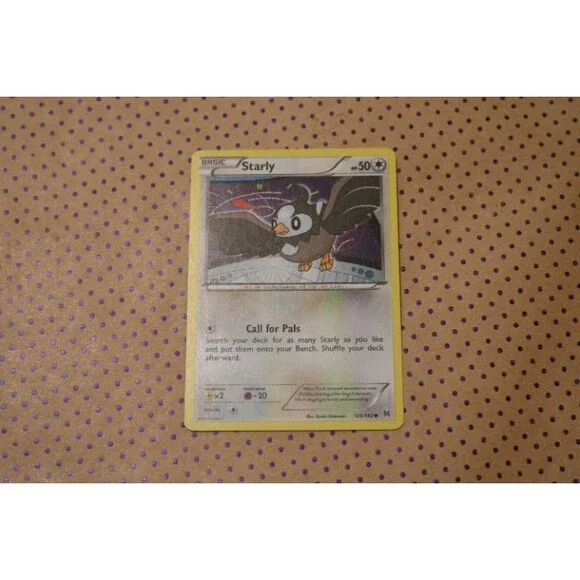 Starly 125/162 Pokemon Card (2015)