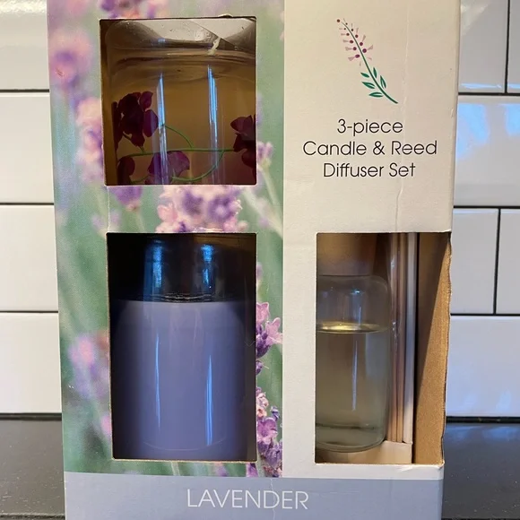 3-piece Candle $ Reed Diffuser Set