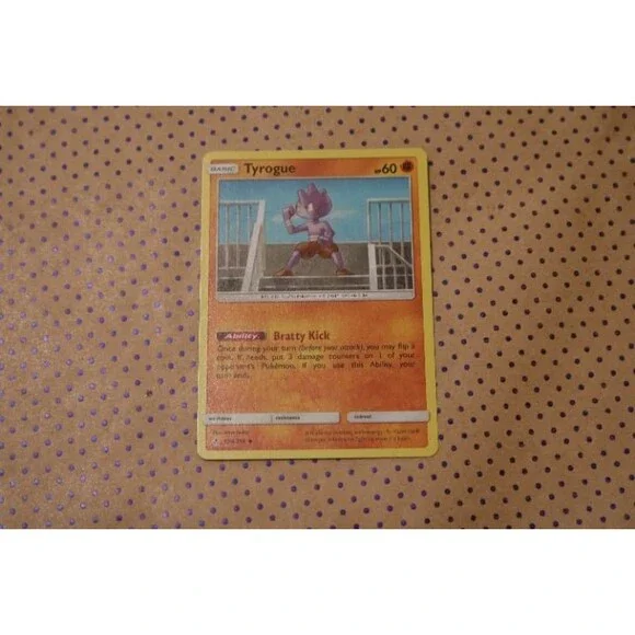 Tyrogue 100/214 Pokemon Card (2019)