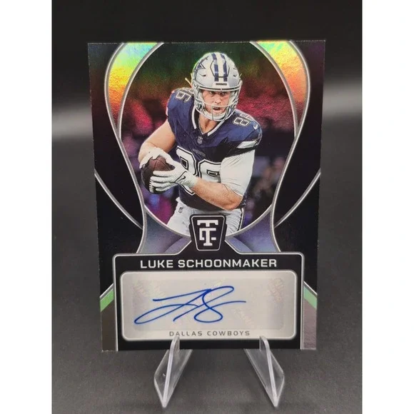 2024 Totally Certified Luke Schoonmaker #SIG-LSR Signature Mirror Dallas Cowboys