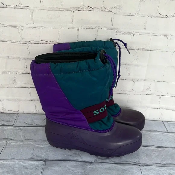 Sorel Authentic Vintage retro snow winter boots size 6