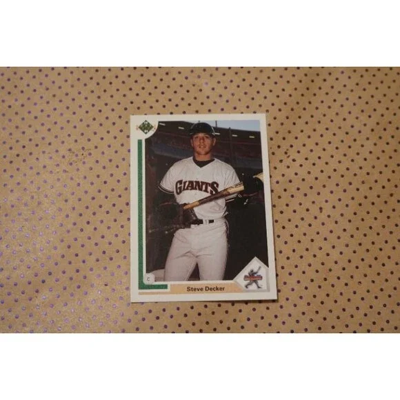 Steve Decker #25 Baseball Card (1990)