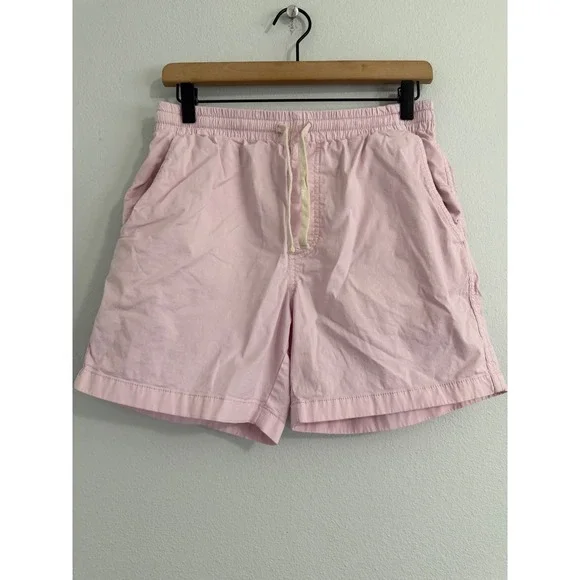 J. Crew - Men's Dock‎ Shorts Size Small Drawstring Elastic Waist Pockets
