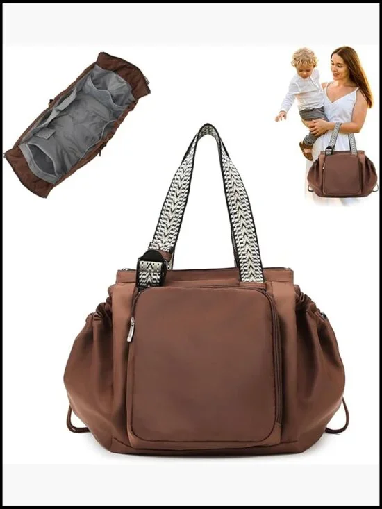 Convertible Backpack Tote 15 Pockets Large Capacity Under Seat Carry On Work