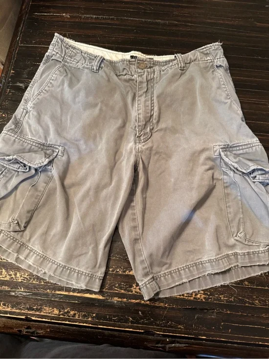 J. Crew Light Gray Cargo Shorts