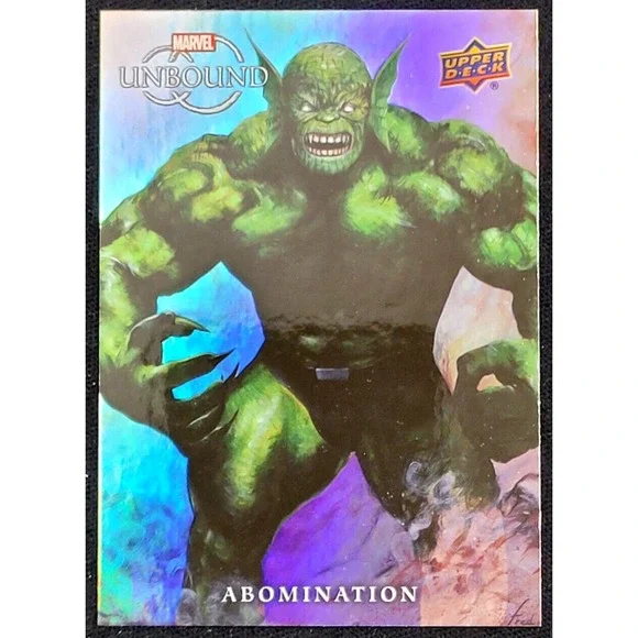 2022 MARVEL UNBOUND ABOMINATION RAINBOW FOIL‎