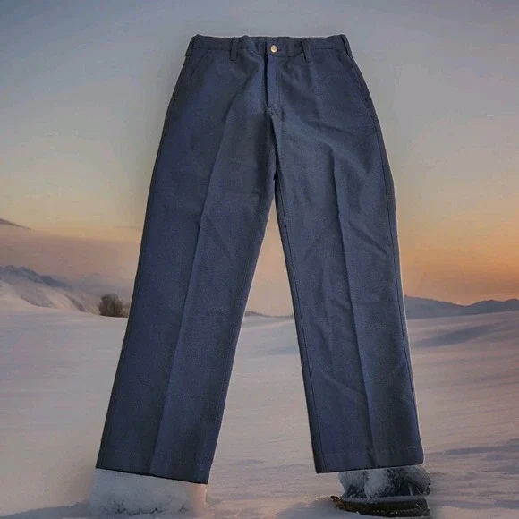 🔥Workrite FR Nomex 2112 Flame‑Resistant Pants Men's Navy 33×31 CAT 1 ATPV 7.0