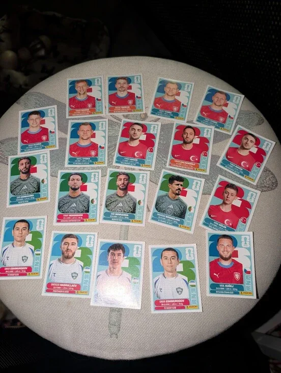 Panini World Cup 2026  Sticker Lot - Multi Country Set 19