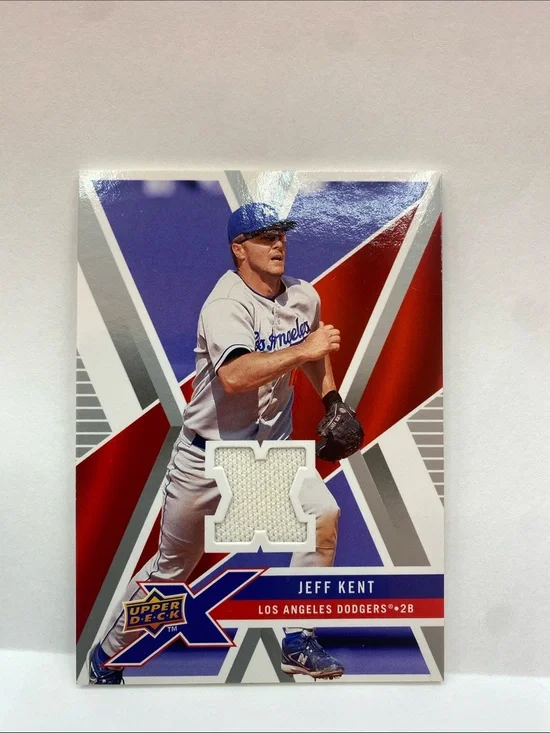 2008 X Upper Deck Jeff Kent Los Angeles Dodgers #UDXM-JK (088)