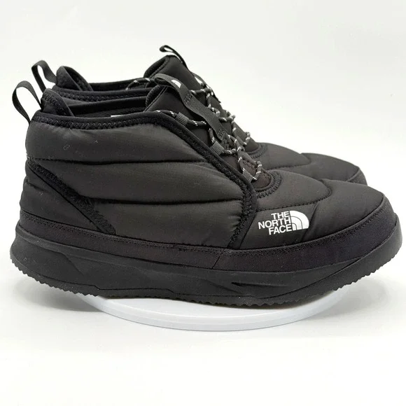 The North Face Womens NSE Chukka Boot Size 5.5 TNF Black Puffer NF0A7W46KX7, NEW