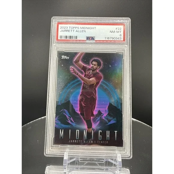 2023-24 Topps Midnight - Jarrett Allen NBA Basketball CAVS PSA 8