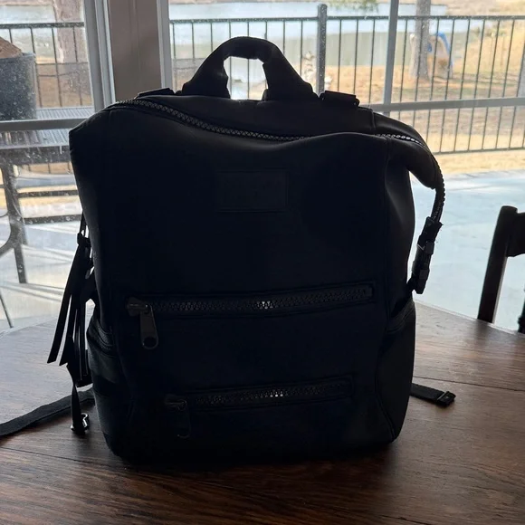 Dagne Dover Black Baby Bag