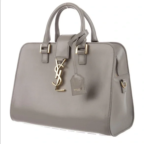Authentic Saint Laurent Baby canvas fog bag