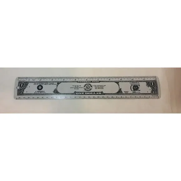 Vintage Thillens Checashers Advertising Metal Ruler Series 4715