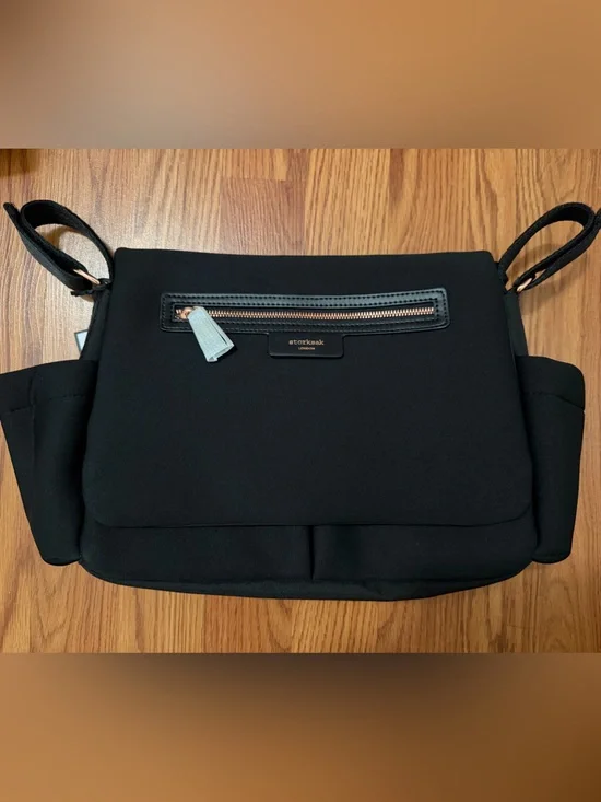 BRAND NEW Storksak Stroller Caddy w/Insulated Cup Holder with straps